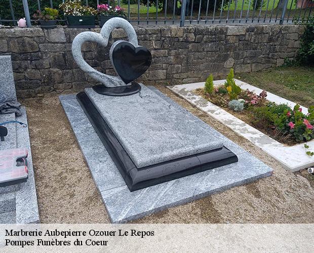 Marbrerie aubepierre-ozouer-le-repos-77720 Pompes Funèbres du Coeur
