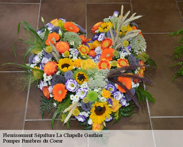 Fleurissement Sépulture la-chapelle-gauthier-77720 Pompes Funèbres du Coeur
